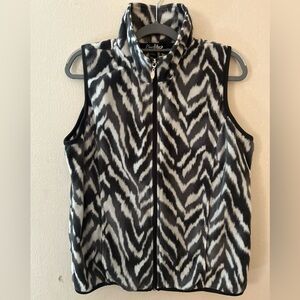 Black and White Vest